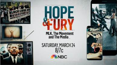 Two-hour special debuts March 24 on NBC and March25 on MSNBC.